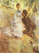 Pierre Renoir Idylle oil on canvas